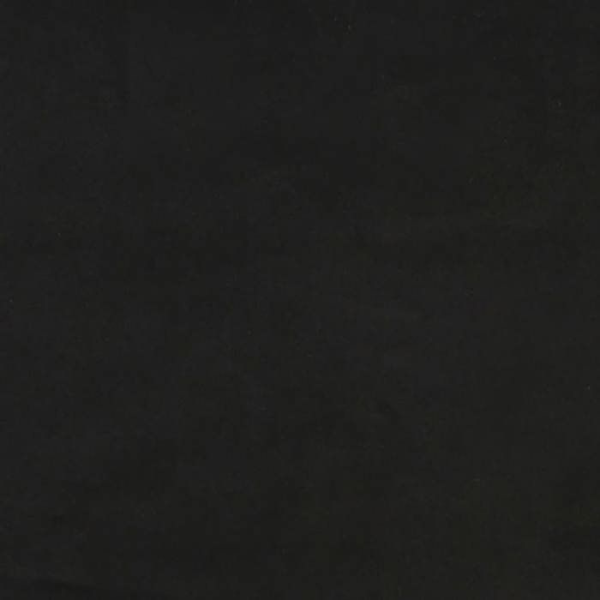Hovedgærde til seng, soveværelse, møbel 100 x 5 x 78/88 cm, sort velvet stof TDL0202388 Svart