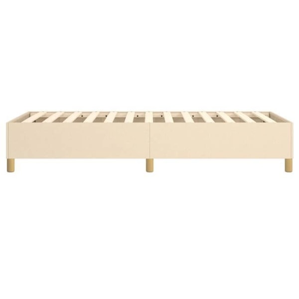 Sommier - TDL - 90x190 cm - Cremeväri - 1 paikka - Vanerilamellit Grädde