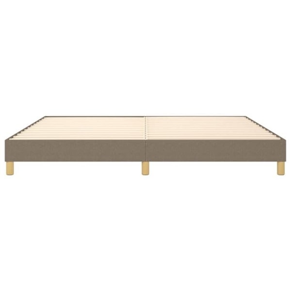 Sommier - TDL - 200x200 cm - Taupe kangas - 2 paikkaa - Vaneri laudat Mol