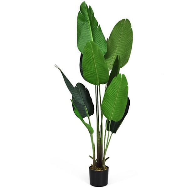Kunstig bananplante i potte 160 indretningsdekoration og udendørs