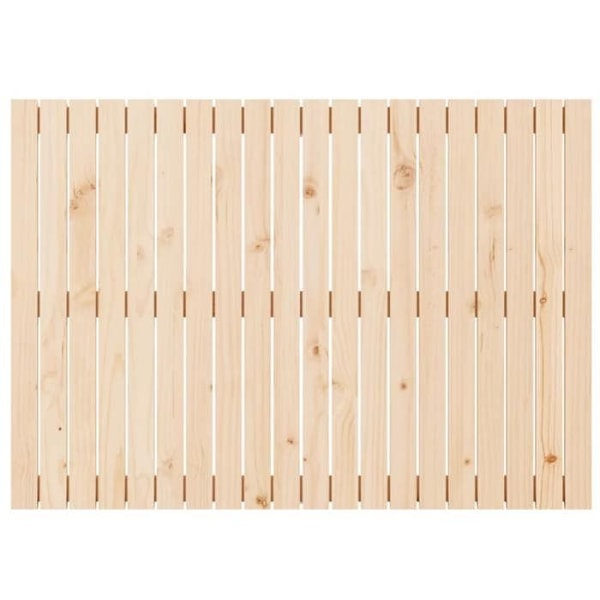 Sengegavl tilbehør til soveværelse vægmonteret møbel stil pallet 127,5 x 3 x 90 massiv fyrretræ