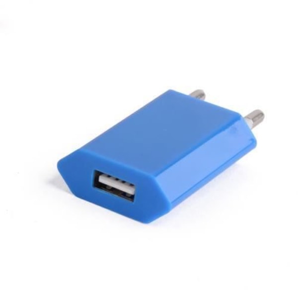 Pack tillbehör för LG K4 4G-smartphone Micro-USB (kabel 90 grader snabb laddning + färgad väggadapter) (BLÅ)