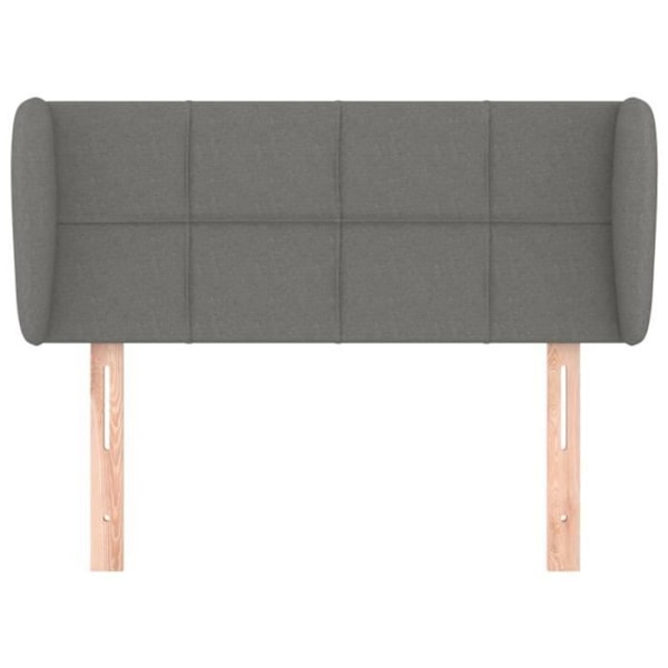 Hovedgærde - Soveværelsesaccessory - Mørkegrå - 83x23x78/88 cm - Klassisk stil - Holdbar Mörkgrå
