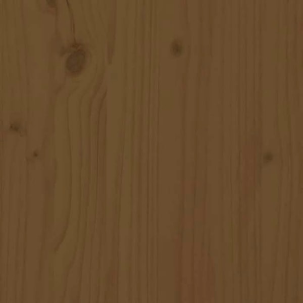 Hovedgærde til soveværelse, sengemøbel 205,5 x 4 x 100 cm, lysbrunt massivt træ TDL0202883
