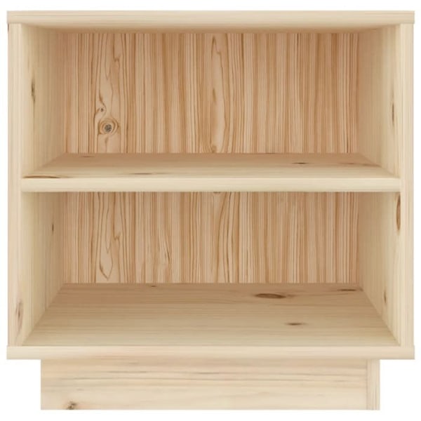 2 kpl yöpöytiä hyllyillä 40 x 34 x 40 cm mäntyä DEC034790 kastanj