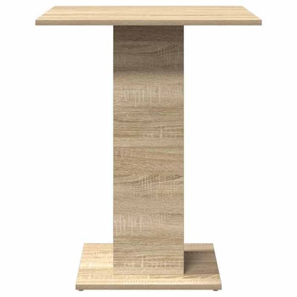 Auxiliary side table bar table 60 x 60 x 75 cm ingeniørtræ farve eg DEC036551 kastanj