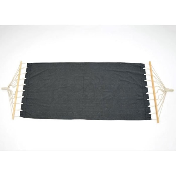 Hängmatta med ram - Ej specificerat - 320 cm - Massivt trä - 200 kg - Utomhus Brun, Grå