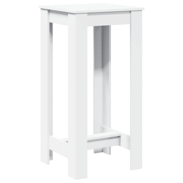 Multifunktionel sidebord høj 51 x 50 x 103,5 cm ingeniørtræ hvid DEC036413 Vit