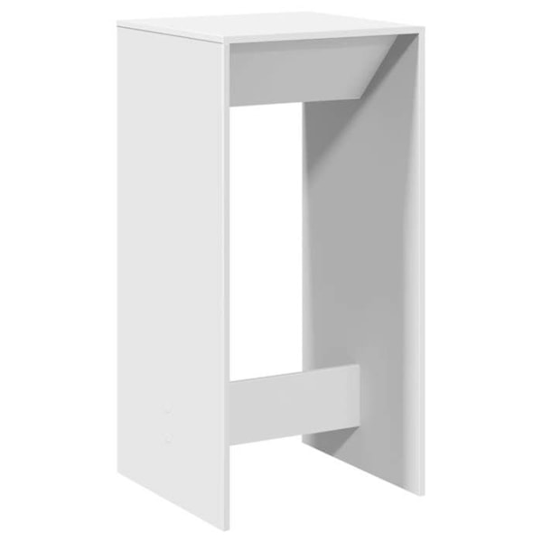Multifunktionel sidebord højt 51 x 50 x 103,5 cm ingenieurtræ hvid DEC036412 Vit