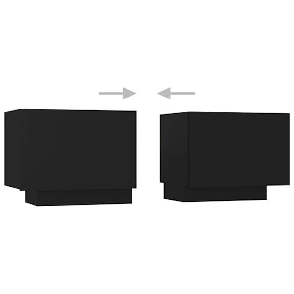 Natskab med opbevaringsrum med døre 100 x 35 x 40 cm sort ingeniørtræ DEC034341 kastanj