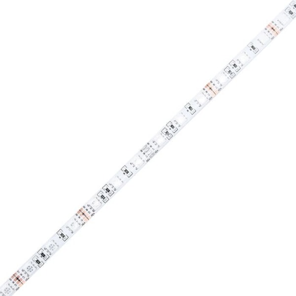 Sæt med 2 natbord med skuffer og LED 43 x 34 x 45 cm i gråt ingeniørtræ DEC032856 kastanj