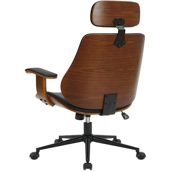 Ergonomisk skrivbordsstol kastanj