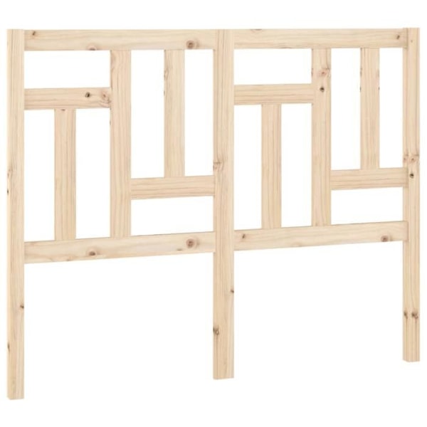 Hovedgærde til soveværelset, 205,5 x 4 x 100 cm, massivt fyrretræ, TDL0206101