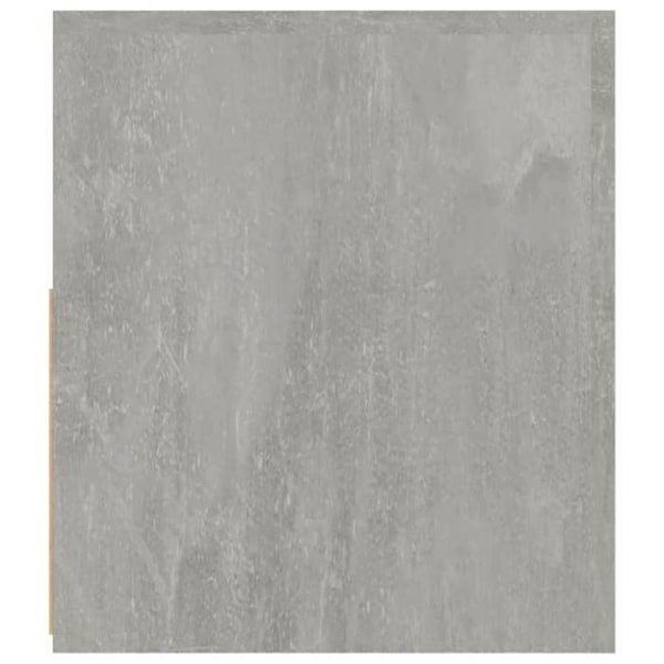 2 kpl yöpöytiä LED-valolla, ovi-jaolla, mitat 60 x 35 x 40 cm, harmaa工程木材 DEC034840 kastanj