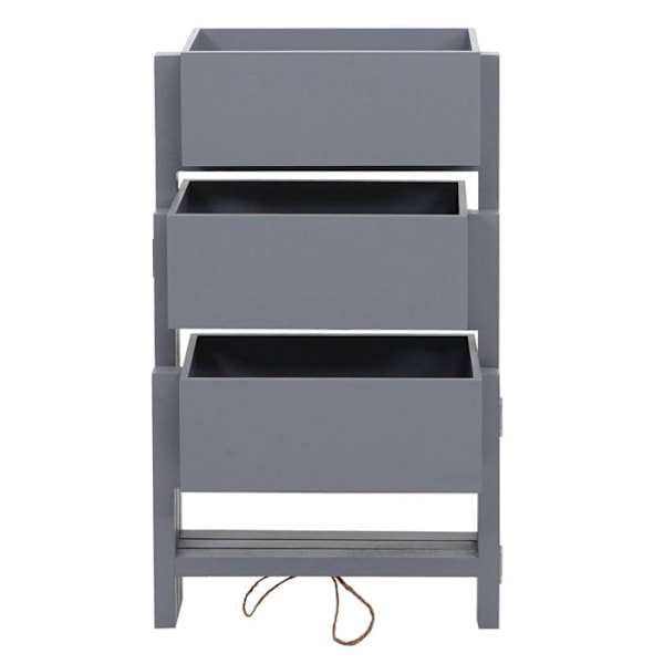 jaloteline jalostukseen kolmelle korille 65x108x15 cm vanhan näköinen harmaa sininen puu 04_0008698 Blå