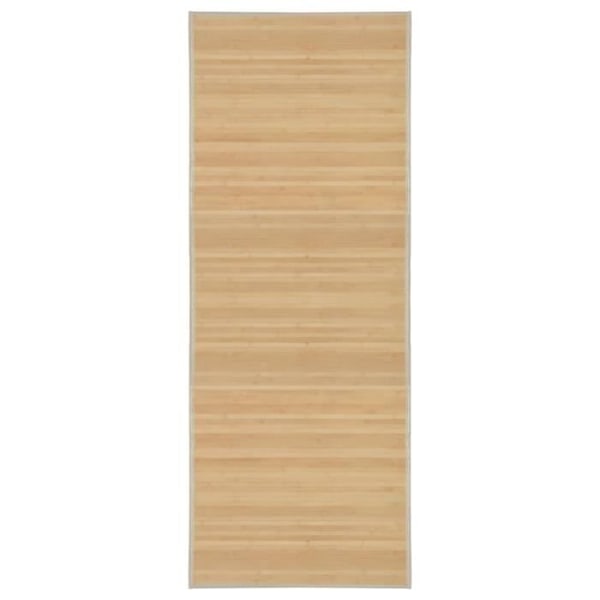 Bambus tæppe 80 x 200 Natur