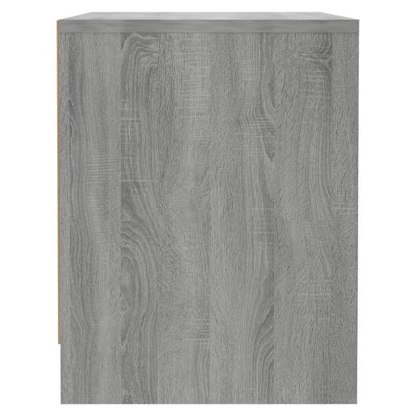 Yökaappi, jossa ovellinen osio 45 x 34 x 44,5 cm, harmaa puu ENG034670 kastanj
