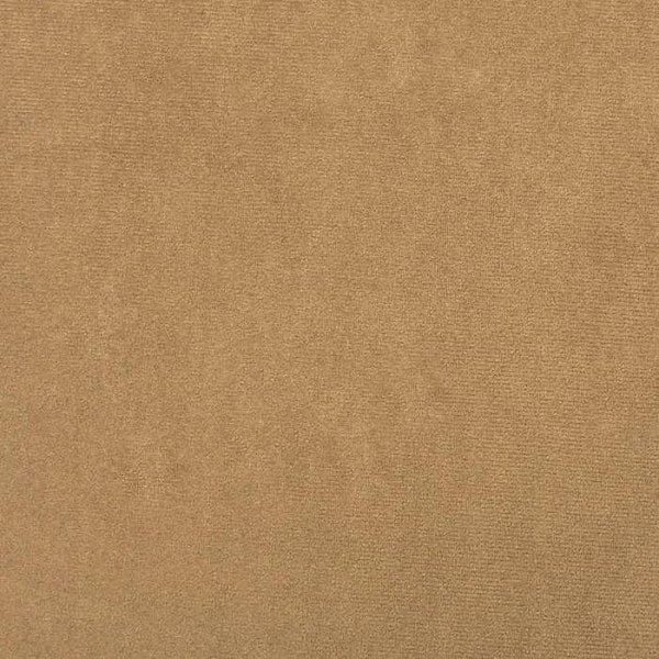 Design og moderne loungestol med armlæn 62 x 79 x 79 cm i brun velor DEC028631 kastanj