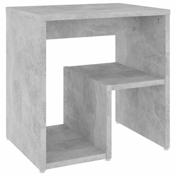 Natskab med hylde 40 x 30 x 40 cm gråt ingeniørtræ DEC033977 kastanj