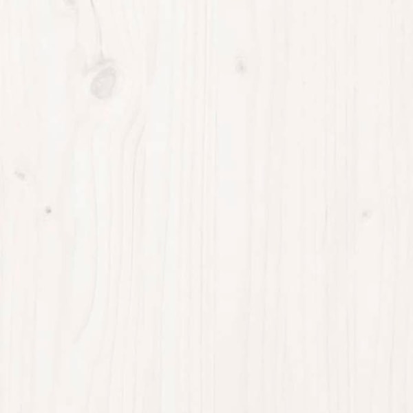 Taburett sittplats köksstol design enkel 40 x 40 x 60 cm vit furu DEC026404 Vit