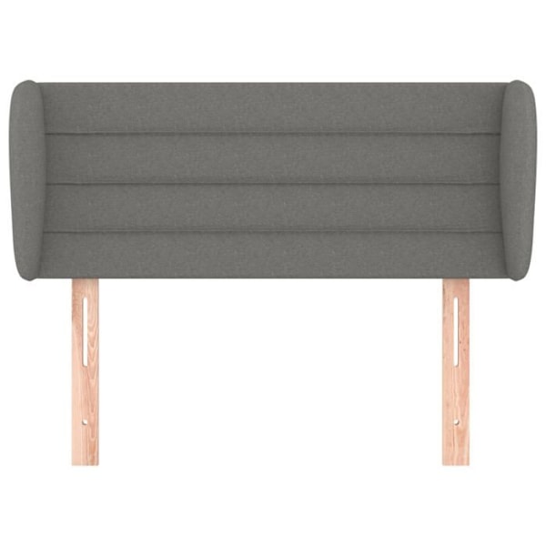 Hovedgærde - Klassisk - Mørkegrå - 93x23x78/88 cm - Træ - Holdbar Mörkgrå