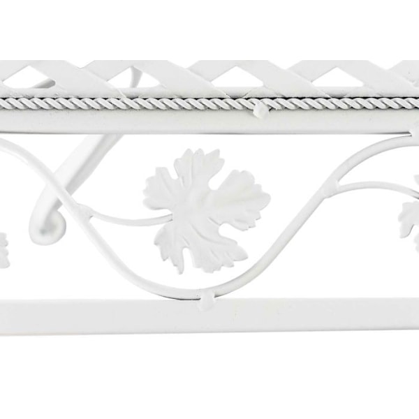 Trädgårdsbord terrass balkong design rustik i vit smide 10_0003041 Vit