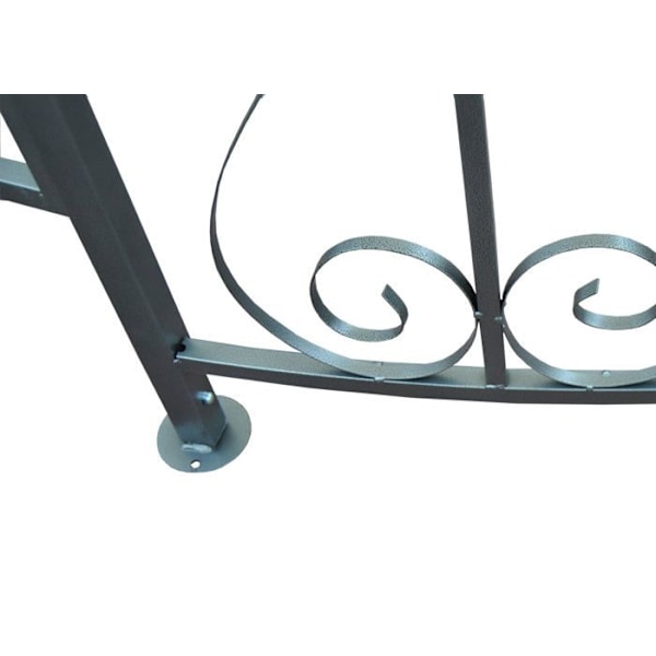 Pergola - Ikke specificeret - Rund - Robust stål - Ø 3m - Farve grå