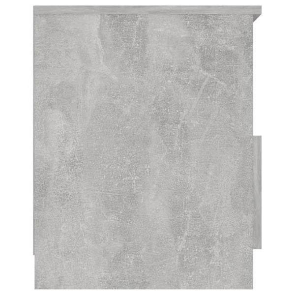 Yöpöytä laatikolla ja säilytystilalla 40 x 40 x 50 cm harmaa kerrostumma DEC034018 Grå