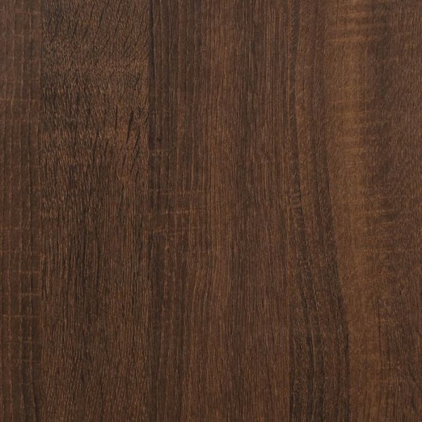 Konsolbord til sofa 50 x 46 x 50 cm brun ingeniørtræ DEC032407 kastanj