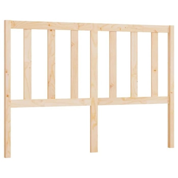 Hovedgavl til soveværelse, seng, møbel 166 x 4 x 100 cm, massivt fyrretræ TDL0206626