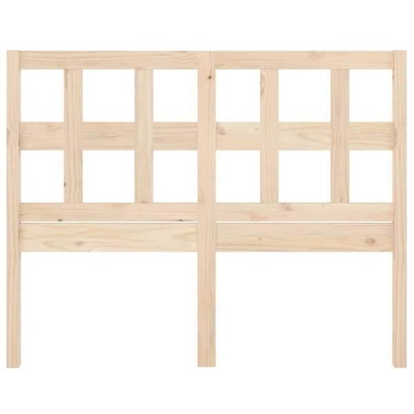 Senghoved tilbehør soveværelse møbel 205,5 x 4 x 100 cm massiv fyrretræ TDL0206110