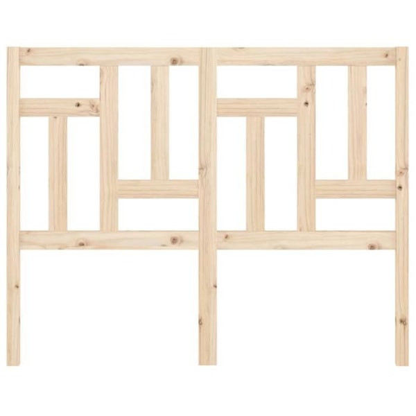 Hovedgærde til soveværelset, 205,5 x 4 x 100 cm, massivt fyrretræ, TDL0206101
