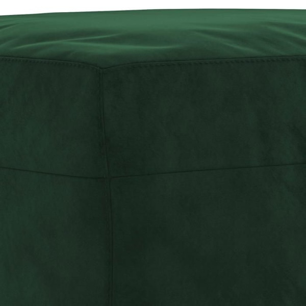 'Entry bench for the end of the bed 100 x 35 x 41 cm in green velvet DEC024688' Grön