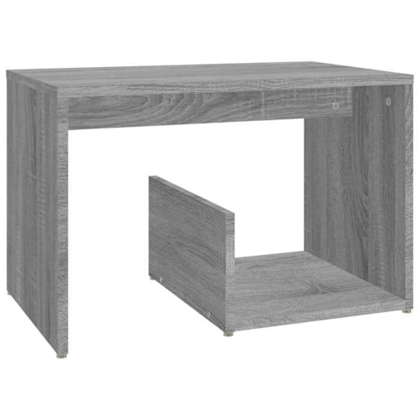 Bordskåp för soffända 59 x 36 x 38 cm, grå ingenjörsträ DEC032538 kastanj