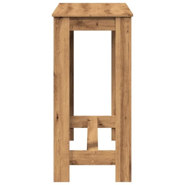 Multifunktionelt sidebord 102 x 50 x 103,5 cm brun ingeniørtræ DEC036425 kastanj