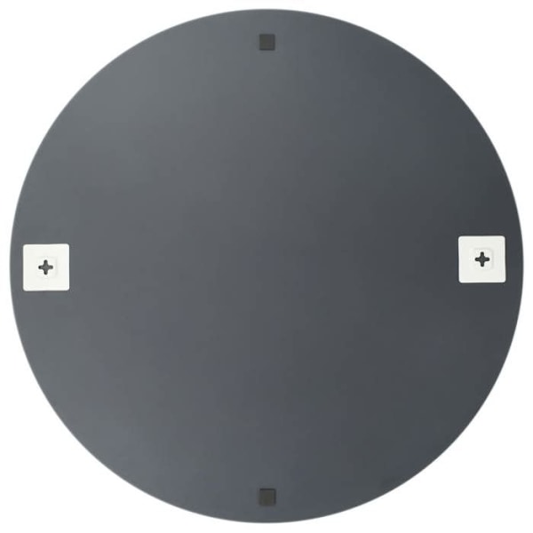 Set med 2 väggspegel med 70 rund glas