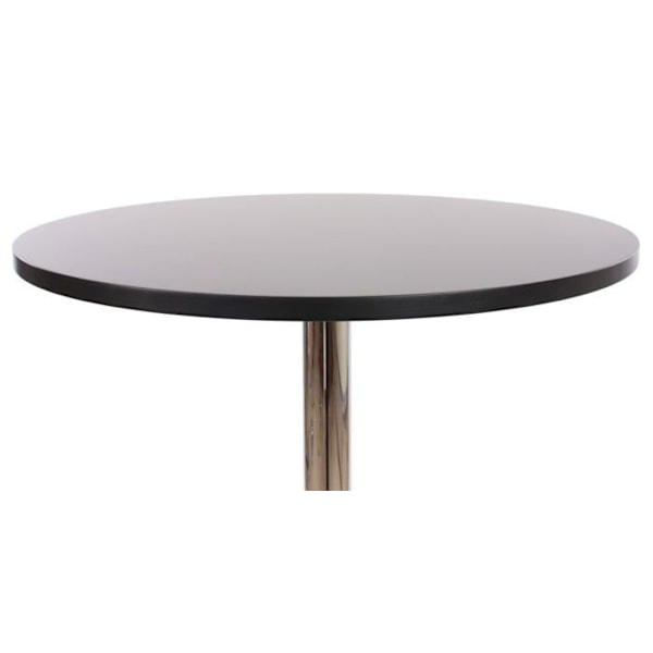 Høj bar-bistro bord med fodstøtte 109 sort