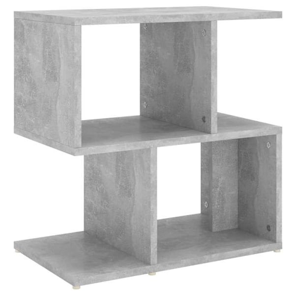 Natskab med opbevaringsrum 50 x 30 x 51,5 cm grå ingeniørtræ DEC034048 kastanj