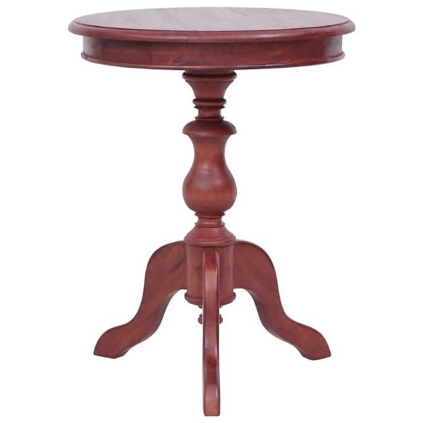 Side table plante support 50 x 50 x 65 cm mahogni træ brun DEC032466 kastanj