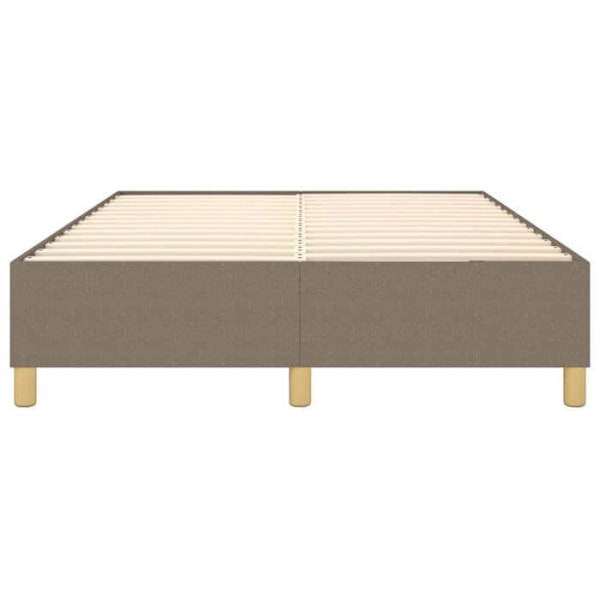Sängbotten med ben för sängram 140x200 cm i taupe tyg TDL0206934 Mol