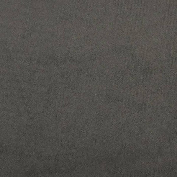 Hovedgærde til soveværelse møbel 90 x 5 x 78/88 cm grå velour TDL0203160