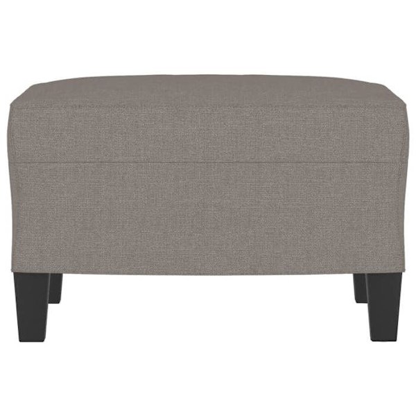 Jalkatuki sänkyjakkara 60 x 50 x 41 cm taupe-kankaasta DEC030629 Mol