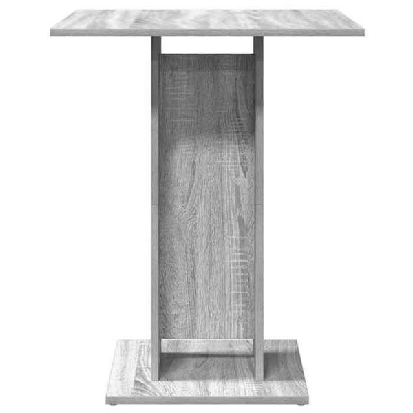 Høj bord tilbehør 60 x 60 x 75 cm gråt ingeniørtræ DEC036588 kastanj