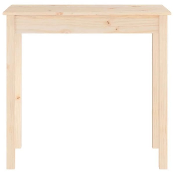 Pöytäconsole eteispöytä 80 x 40 x 75 cm massiivipinopuusta DEC031576 kastanj