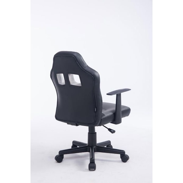 Skrivbordsstol för barn - BUR10187 - Grå - Syntetläder - Juniorstil
