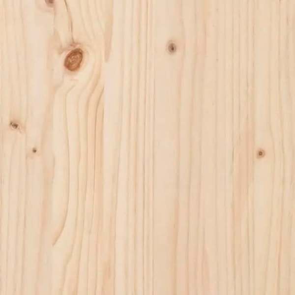 Hovedgavl til seng, tilbehør til soveværelse, palledesign, 122,5 x 3 x 80,5, massiv fyrretræ.