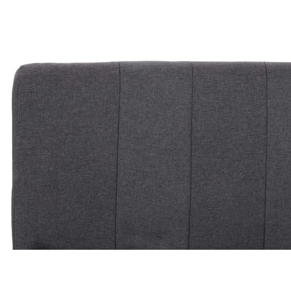 Sovesofa, sovesofabænk, ekstra soveplads, afslapningsområde, soveoverflade 97x186 cm, mørkegråt stof 04_0006260 Grå