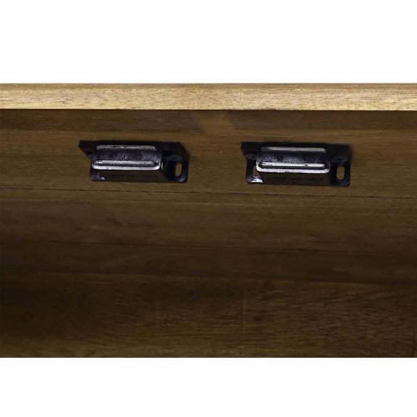 Buffet, jossa on 4 osastoa ja 4 hyllyä mangopuusta, 72x146x43 cm 04_0005991 kastanj