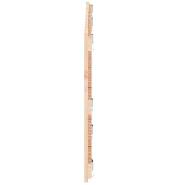 Hovedgærde til soveværelse, vægmonteret møbel i paletstil 147 x 3 x 60 cm, massivt fyrretræ TDL0202773 kastanj