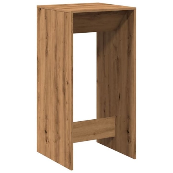 Multifunktionel sidebord højt 51 x 50 x 103,5 cm ingeniørtræ i eg farve DEC036427 kastanj